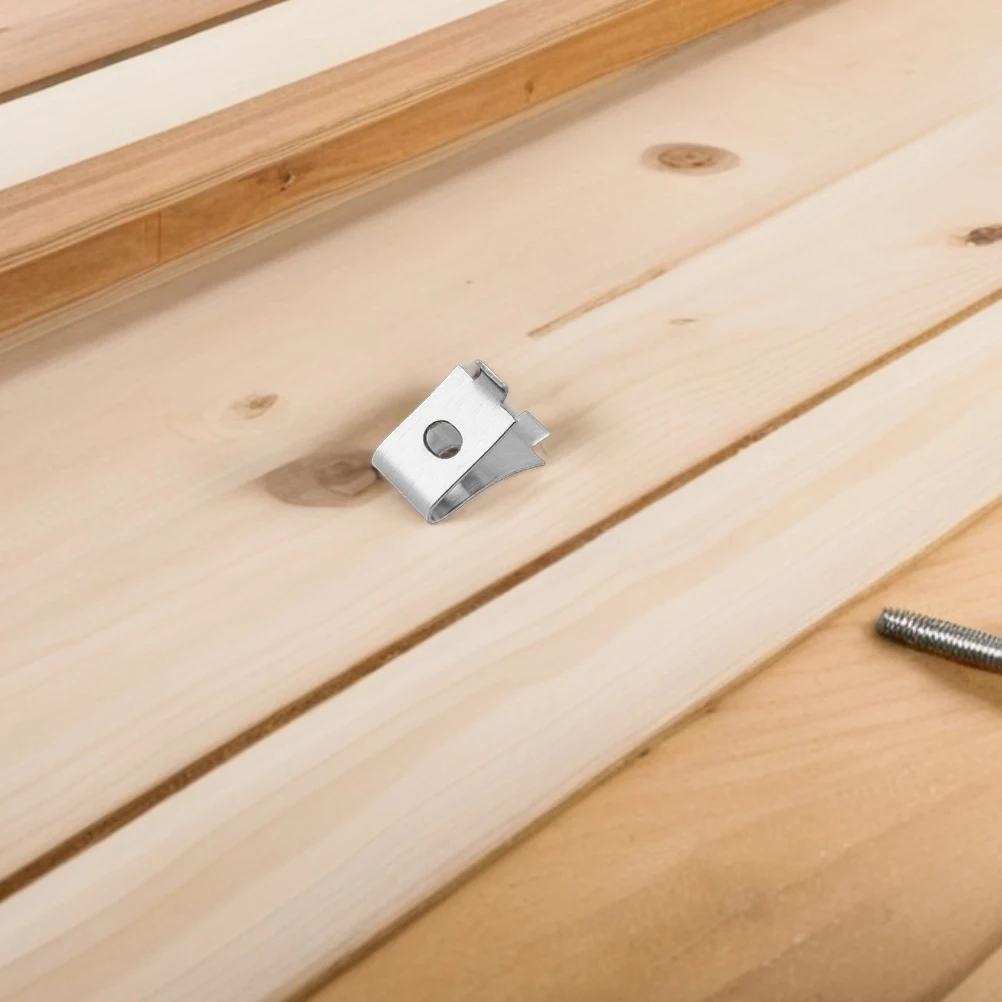 

15 pcs Shelf Clips Stainless Steel Durable Kitchen Bathroom Adjustable Pegs Bracket Metal Fixing Parts Cabinet Support Hardware