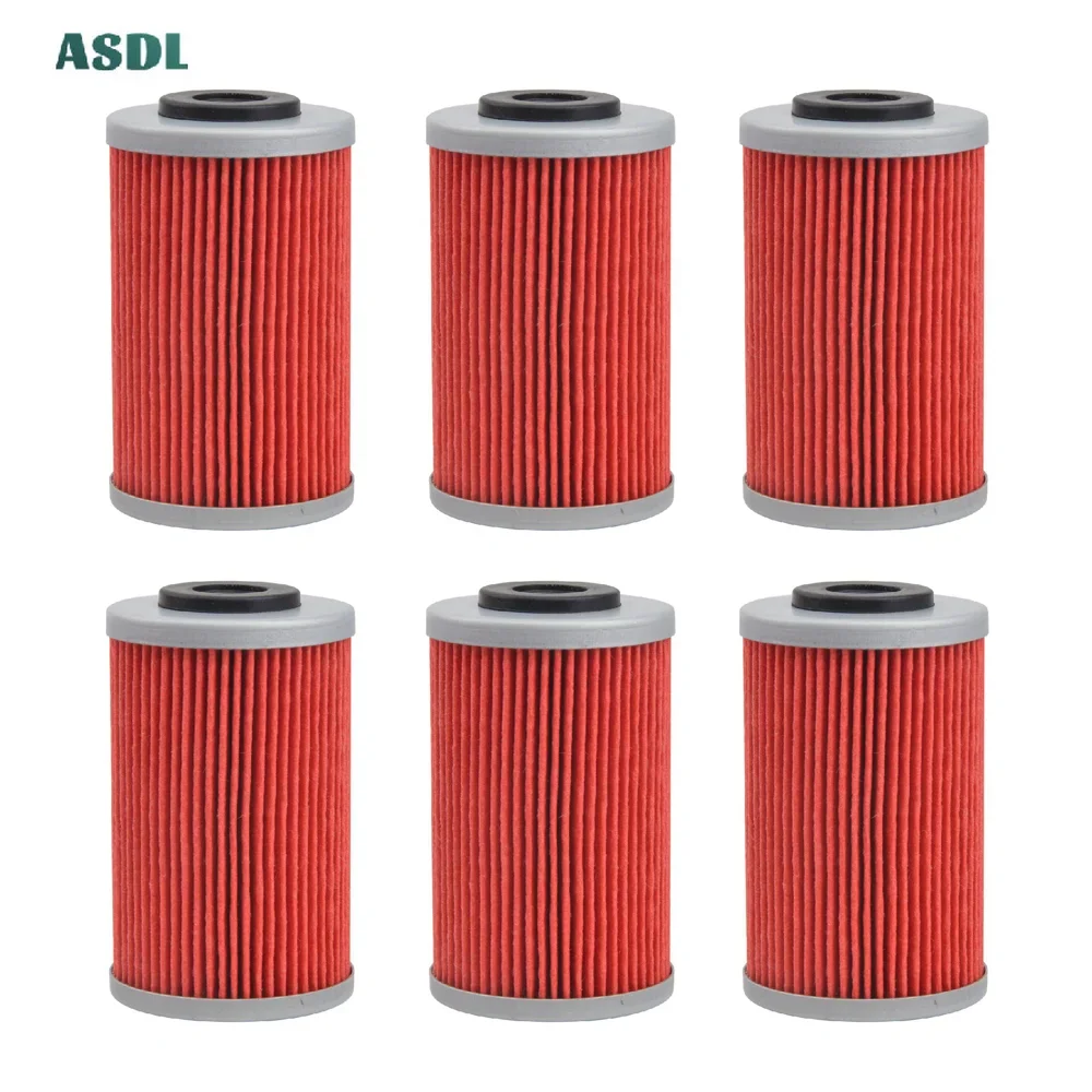 1/4/6 pcs Oil Filter For KT/M 125 200 250 390 400 450 520 525 540 560 Duk/e RC EXC R2R EGS EXC EXE SMR SX MXC XCW SXS 2003-2021