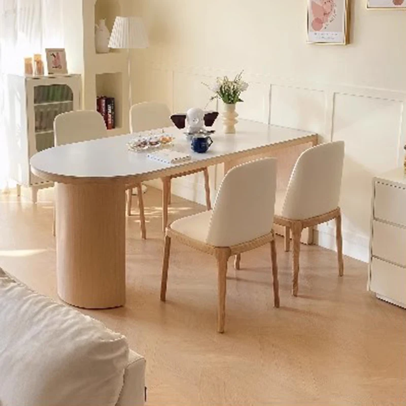 Minimalism Extending Dining Table Conference Conference Balcony Luxury Cheap Dining Table Clean Mesas De Comedor Home Furniture