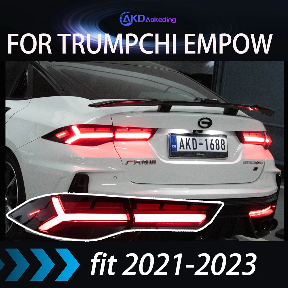 Car Lights for Trumpchi Empow 2021-2023 LED Auto Taillights Assembly Upgrade Lamborghini Style Design Tool Exterior Accessories