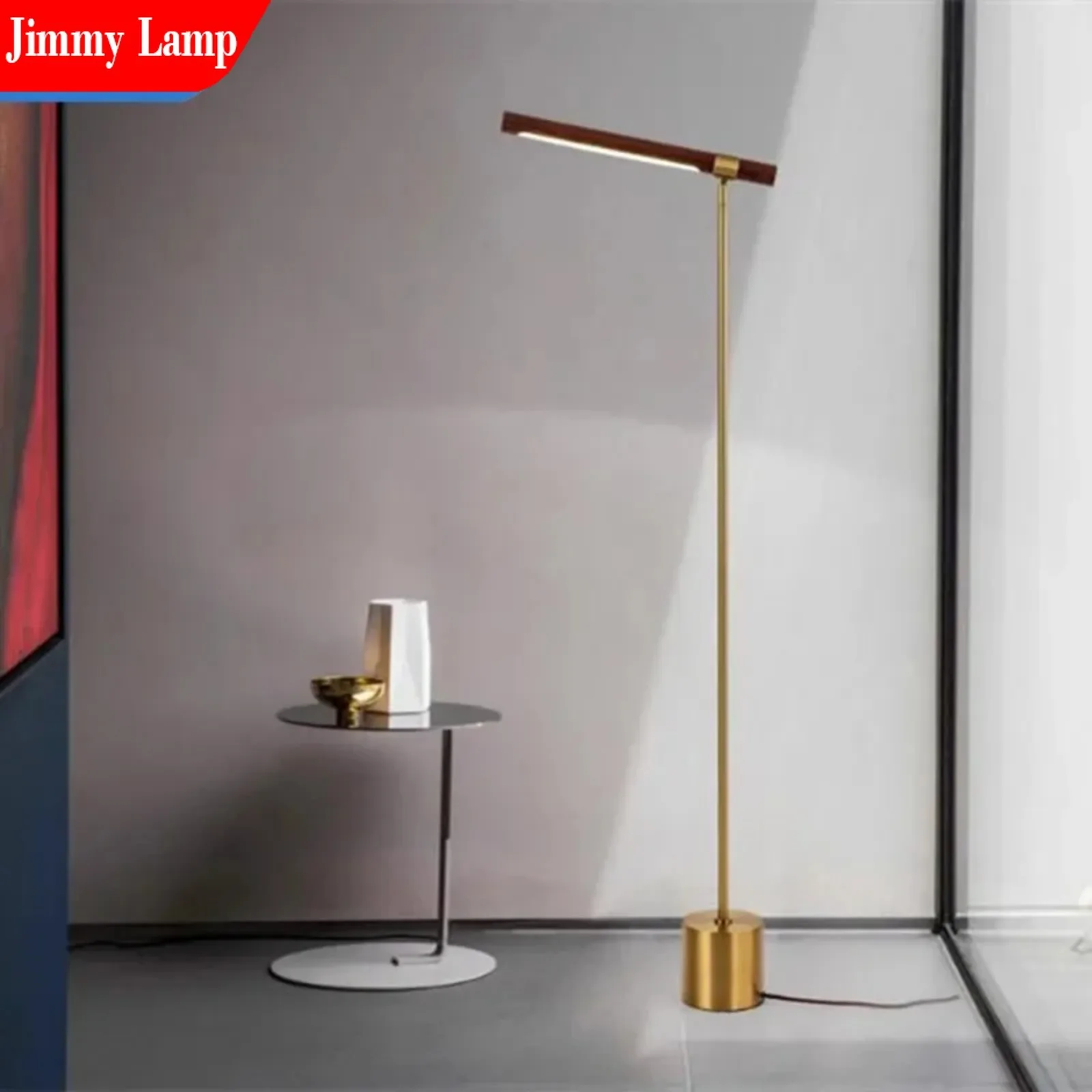 

Jimmy Designer Vintage Wood LED Task Light Luxury Led Bedroom Bedside Home Decoration Living Room Study Table Lamp Home Decor