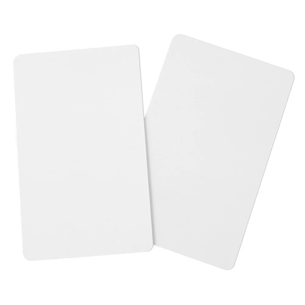 10pcs White Card Ntag215 Blank Writeable For Smart Door Lock Access Attendance Identification System Property Parking