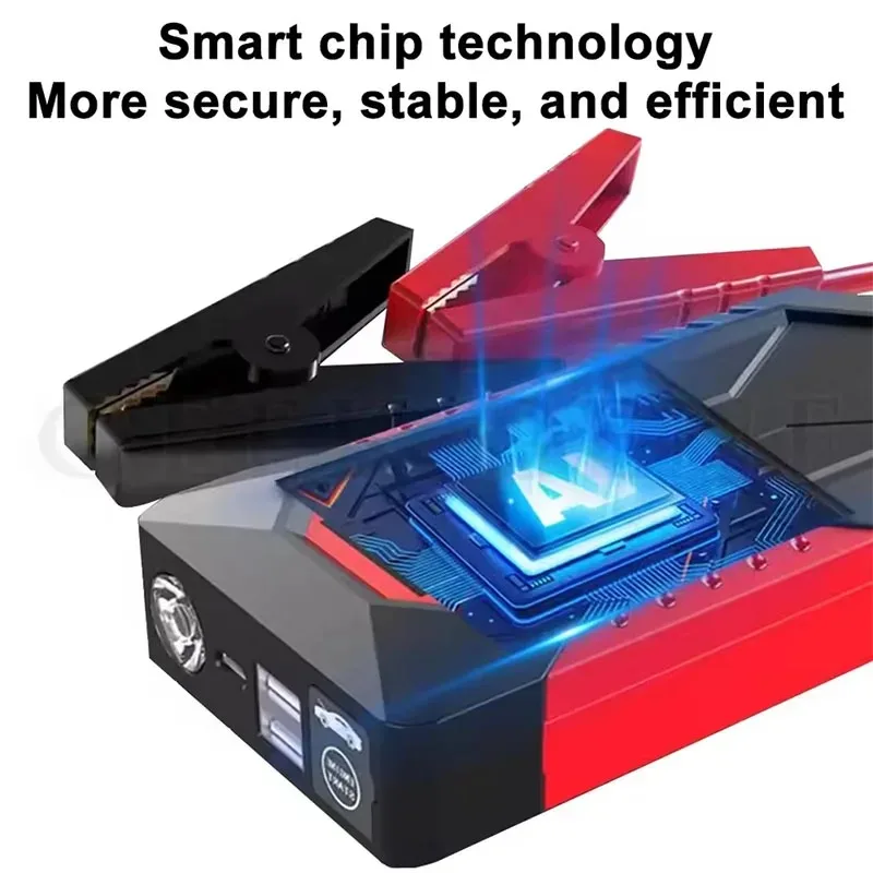 30000mAh المحمولة سيارة الانتقال كاتب قوة البنك سيارة الداعم شاحن 12 فولت بدء جهاز البنزين الديزل سيارة الطوارئ الداعم #4