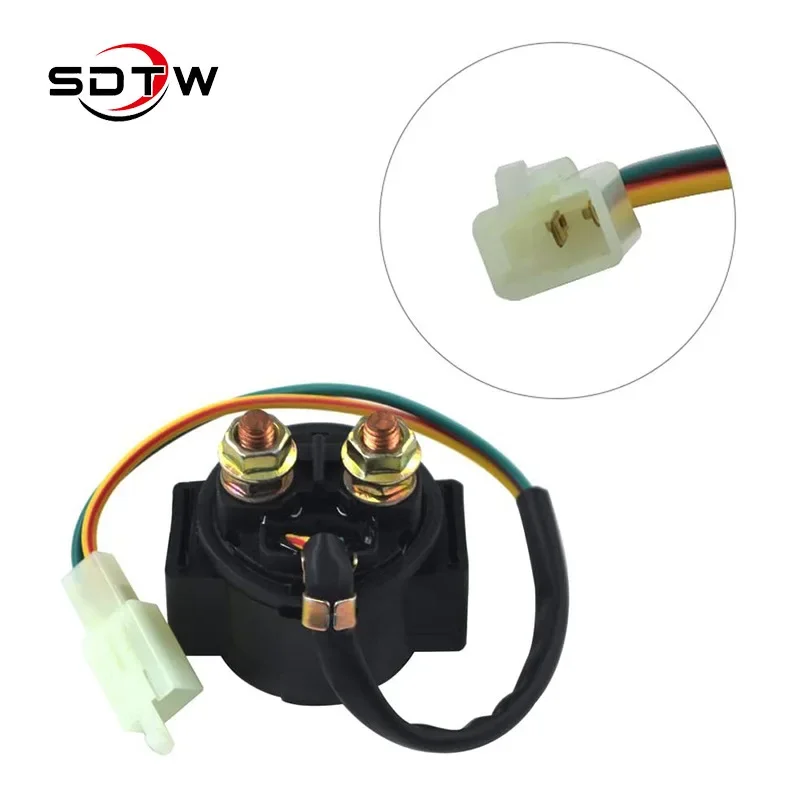 

Motorcycle starter electromagnetic relay suitable for GY6 Arctic cat Honda Polaris Suzuki