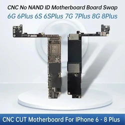 CNC ID Motherboard for IPhone 6 6S 7 8 Plus ICloud Logic Board Motherboard Swap Remove Baseband CPU Tool Without Nand Board Swap