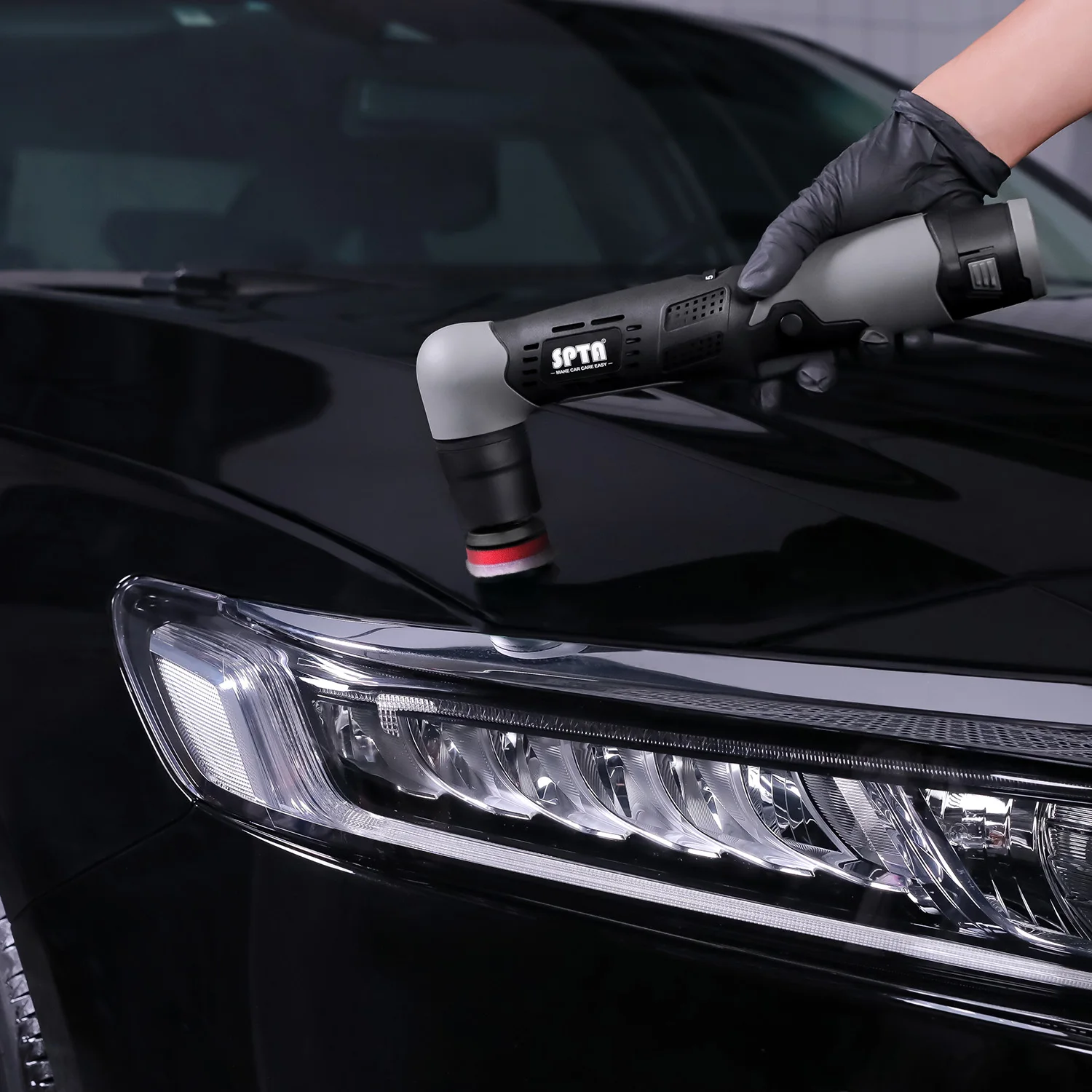 Spta 0.5 polegadas(12.5mm)/1 polegada(38mm)/2 polegadas(50mm)/3 polegadas(75mm) almofada de lã roxa conjunto para polimento e limpeza de detalhamento de carro