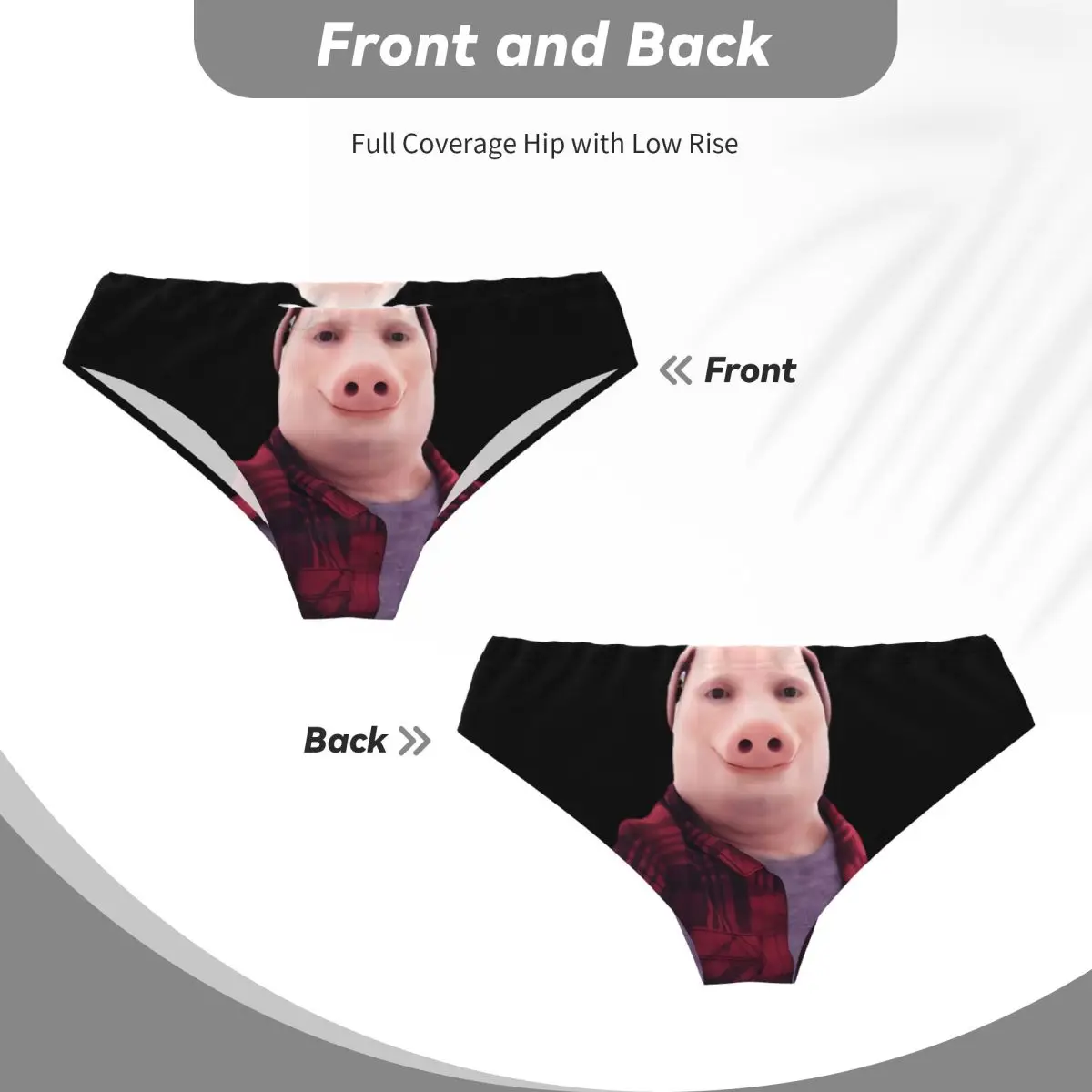 الرجال المخصص جون بورك يدعو سراويل داخلية الذكور تنفس ملخصات الملابس الداخلية #4