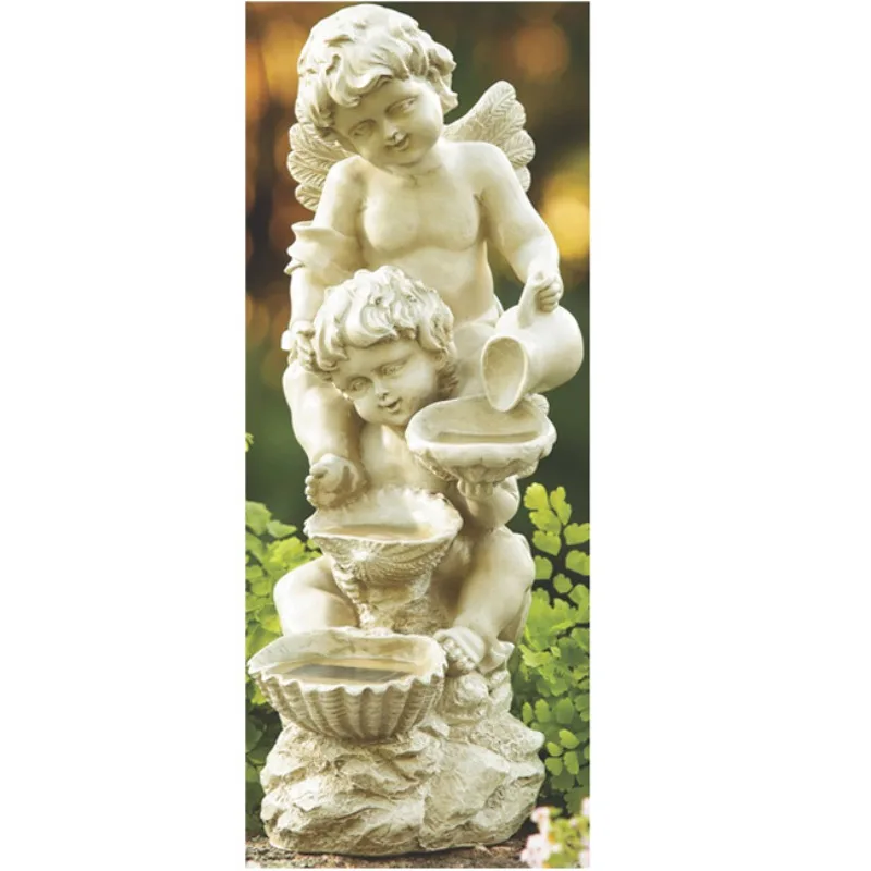 

Solar Garden Fountain Resin Angel Waterfall Mini Solar Garden Fountain Resin Angel Waterfall Resin Angel Sculpture
