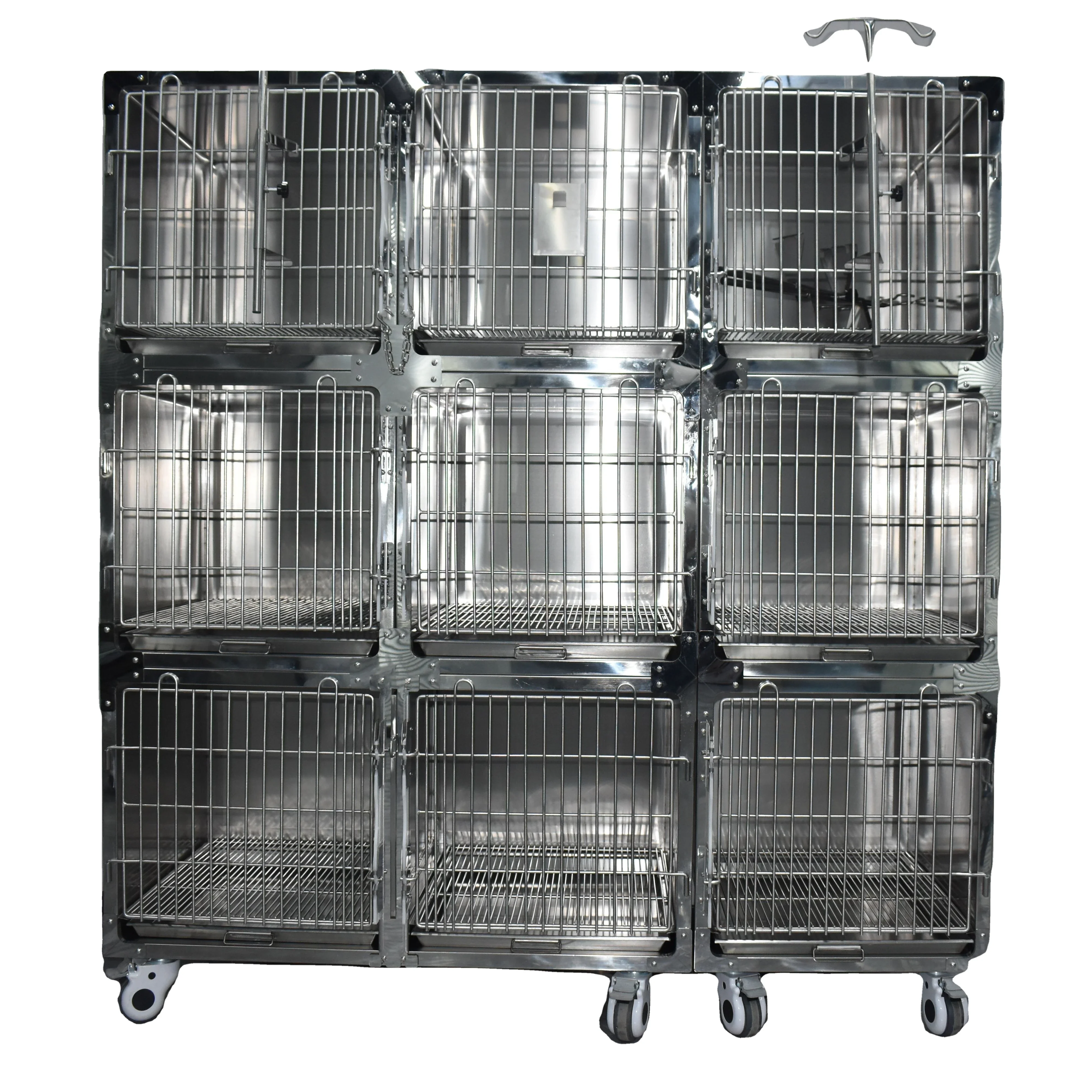 Private Customized Veterinary Cage Medical Equipment Hospitalization Cage Cage For Animal Clinic Pet Hospital