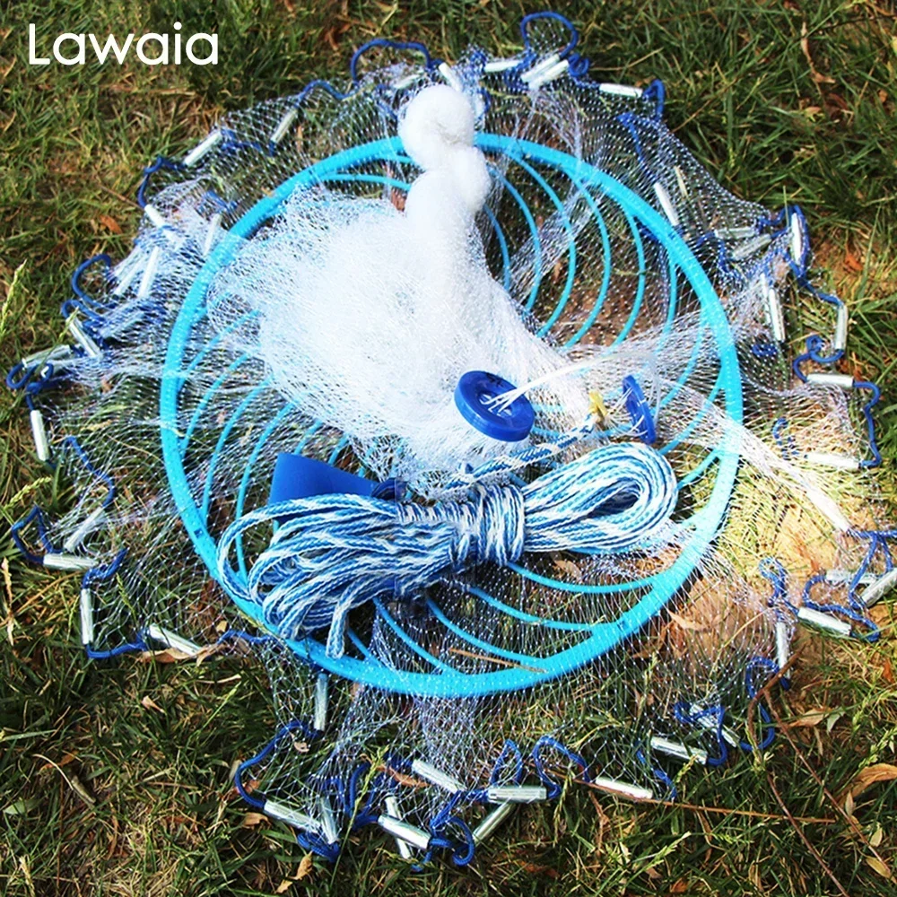 Plomadas Drop Shot Lawaia Acero – Agujero profundo Anillo azul para vinilo - imagen 2