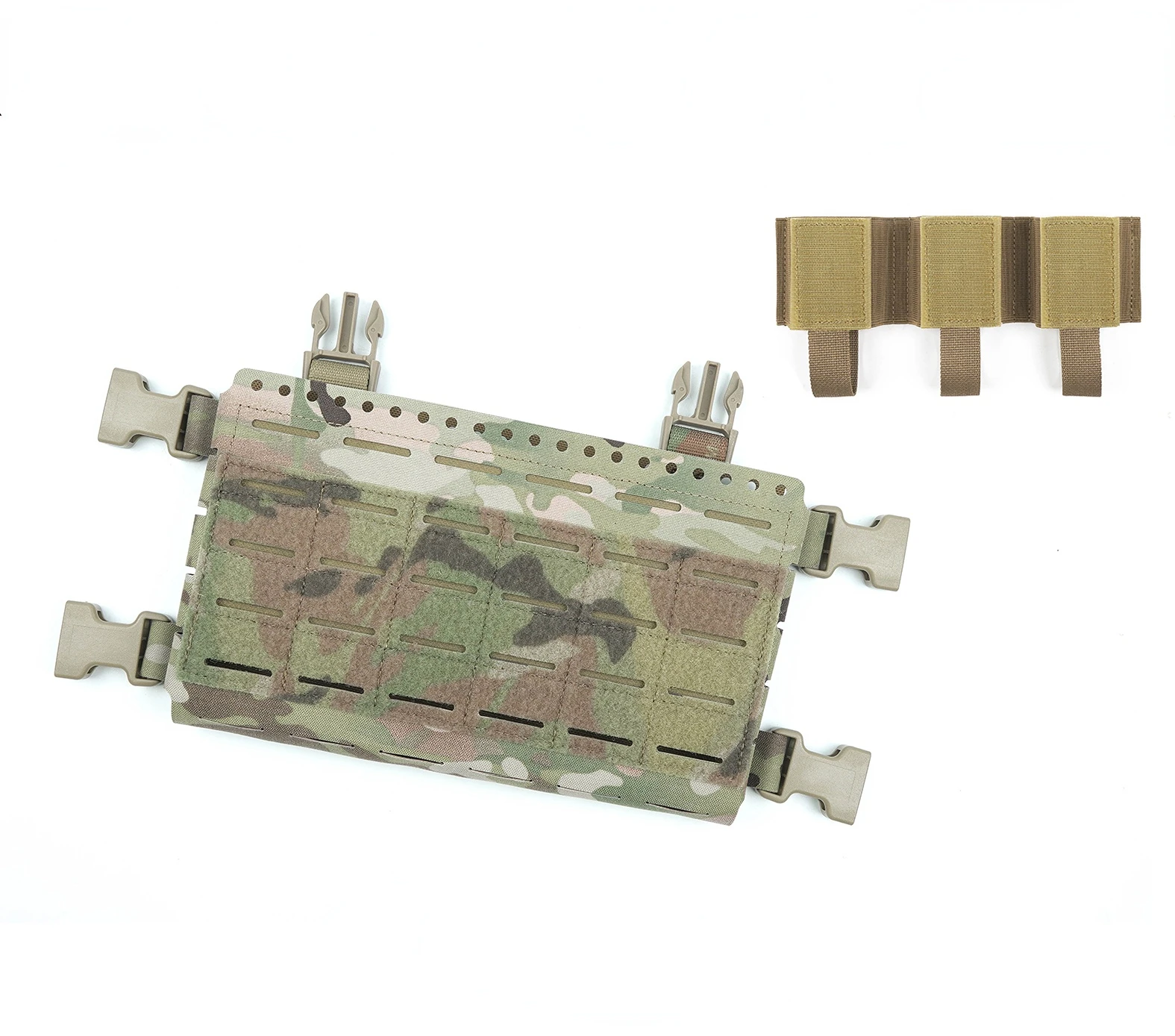 Chaleco táctico MK5 MOLLE porta placa negro - imagen 5