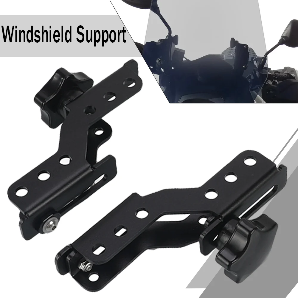 

For SUZUKI V-STROM 1000 DL1000 V-strom1000 2014-2018 2019 VSTROM1000 Motorcycle Windshield Windscreen Support Holder Bracket