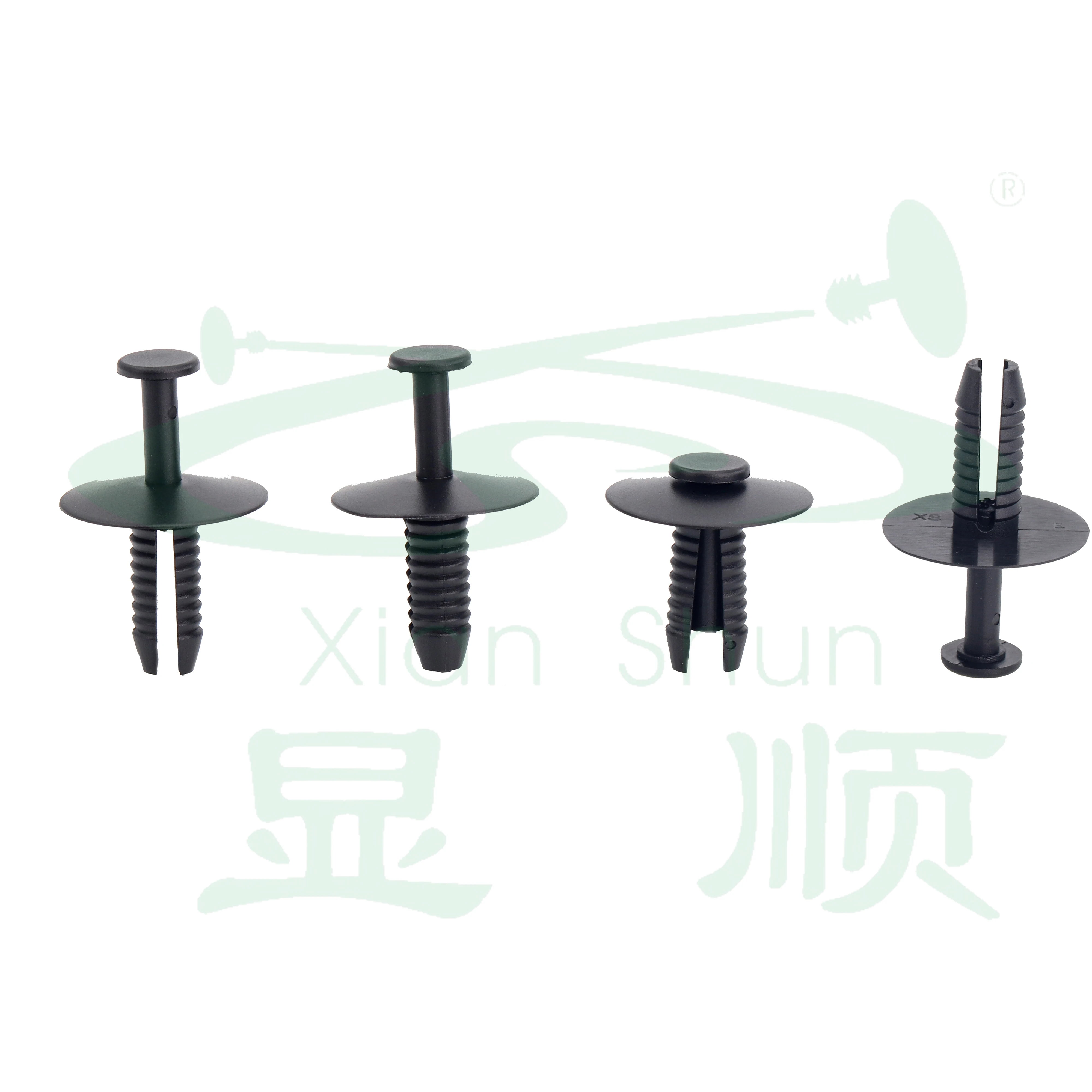 10/20/50 szt. Czarne PA Osłony Zderzaka Wewnętrzne Części Zamienne Klipsy Mocujące Samochodowe Akcesoria Samochodowe Do BMW 51118174185