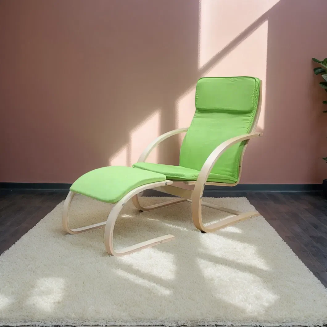 

Study Outdoor Portable Leisure Lazy Lounge Recliner Bentwood Living Room Furniture Chair