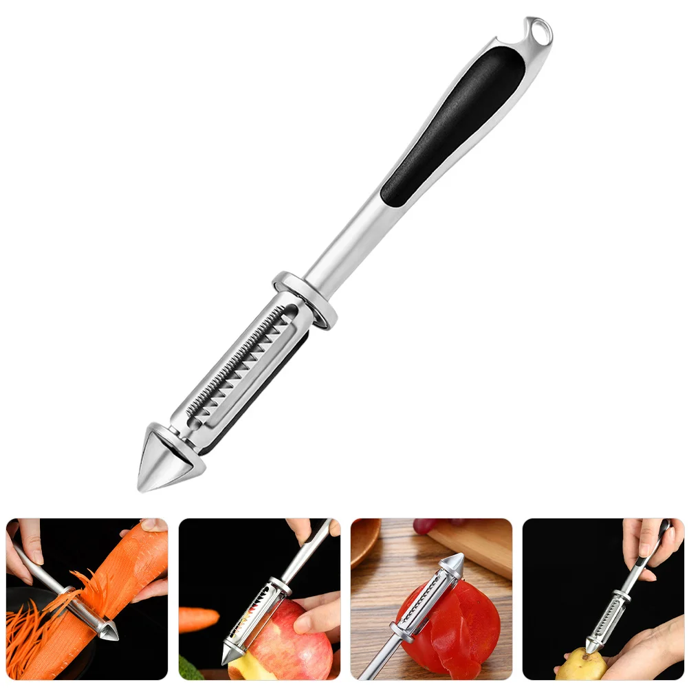 سبائك الزنك متعددة الوظائف مبشرة مقشرة فتاحة الزجاجات المطبخ أداة البطاطس الجزرة الخيار مقشرة البطاطس مقشرة