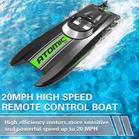 Volantexrc 2.4G 2CH 795-5 ATOMIC XS Mini RC Boat 30km/h Waterproof Reverse Water-Cooled Vehicles Models RTR Pool Lakes Toys