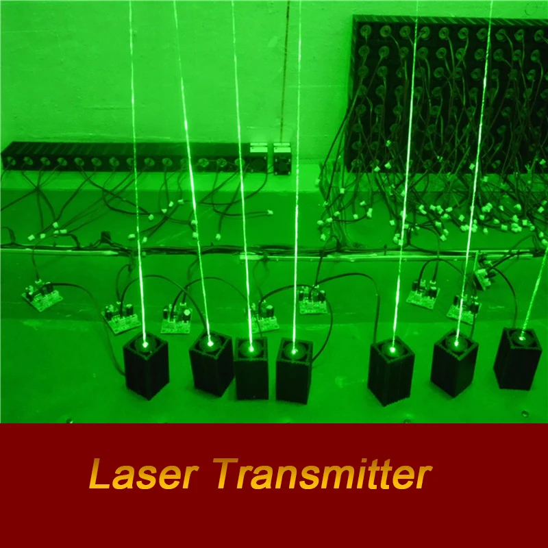 Green laser transmitters real life escape room props green laser arrays transmitter Takagism game ATOPROPS