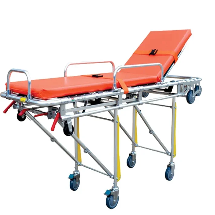 

Emergency Patient Stretcher First Aid Stretcher Stainless Steel Hospital Laundry Trolley