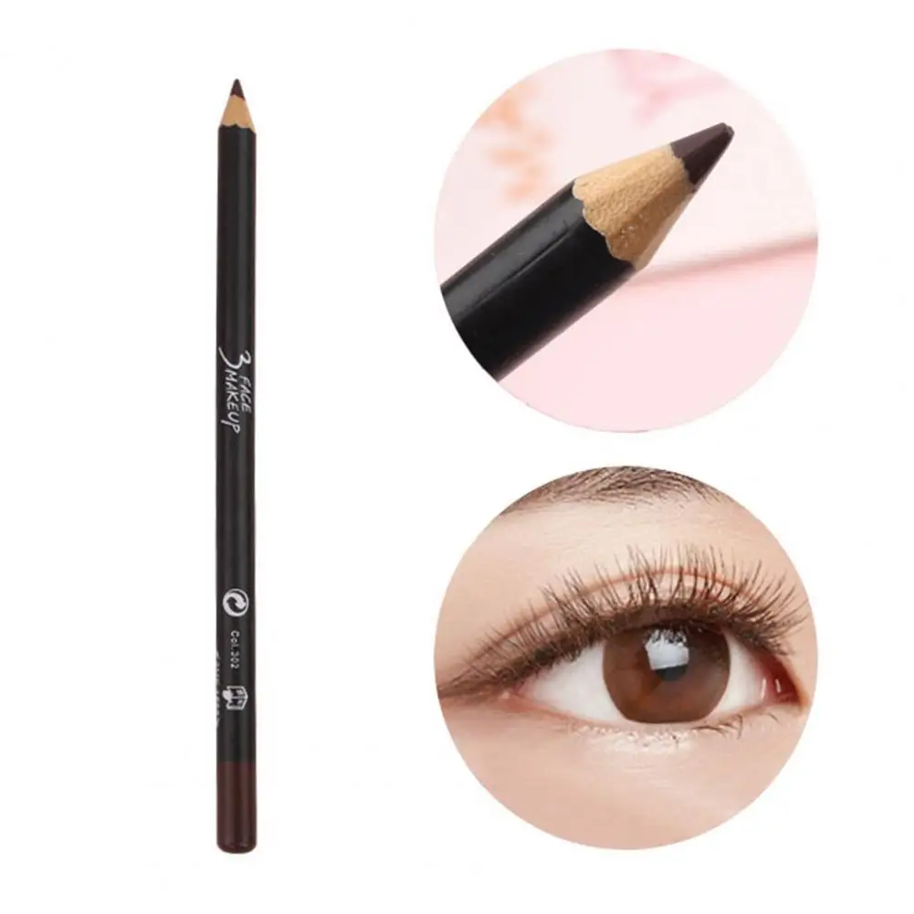 Useful Safe Ingredients Fashion High Pigmented Hard Cosmetic Eyeliner Accessories Makeup Eyebrow Pencil Long-Lasting