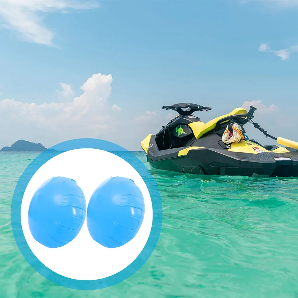 

2 Pcs Pool Pillow Winter Inflatable Swimming Pool Floating Pillow PVC Cushion for Above Ground Pools Large Accessories