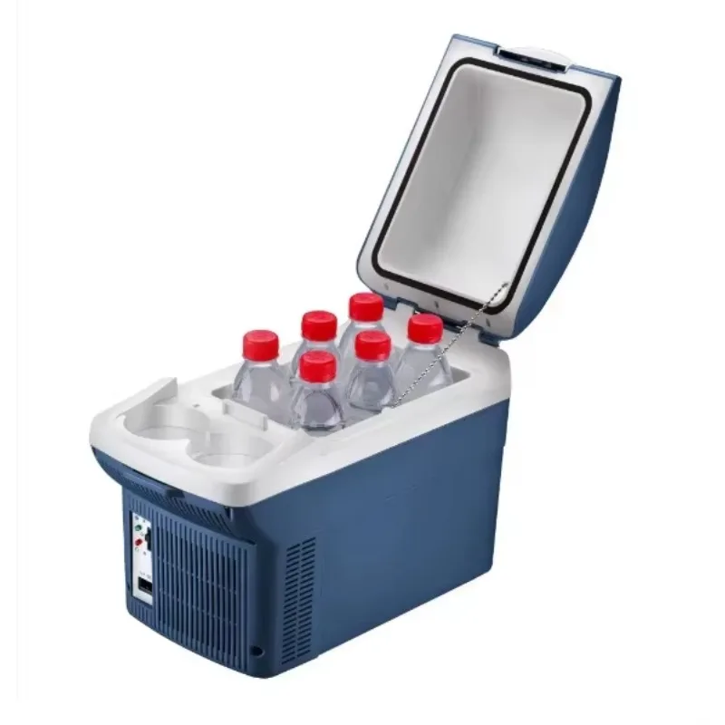 8L Car Refrigerator Hot And Cold Mini Electronic Fridge Portable Cooling Heating Refrigerator For Vehicle