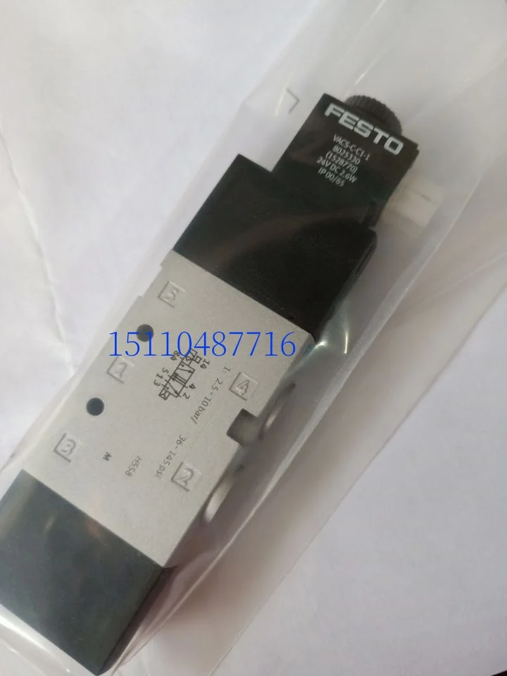 FESTO FESTO Solenoid Valve VUVE-F-L-P53E-G38-3AB2 550445 In Stock