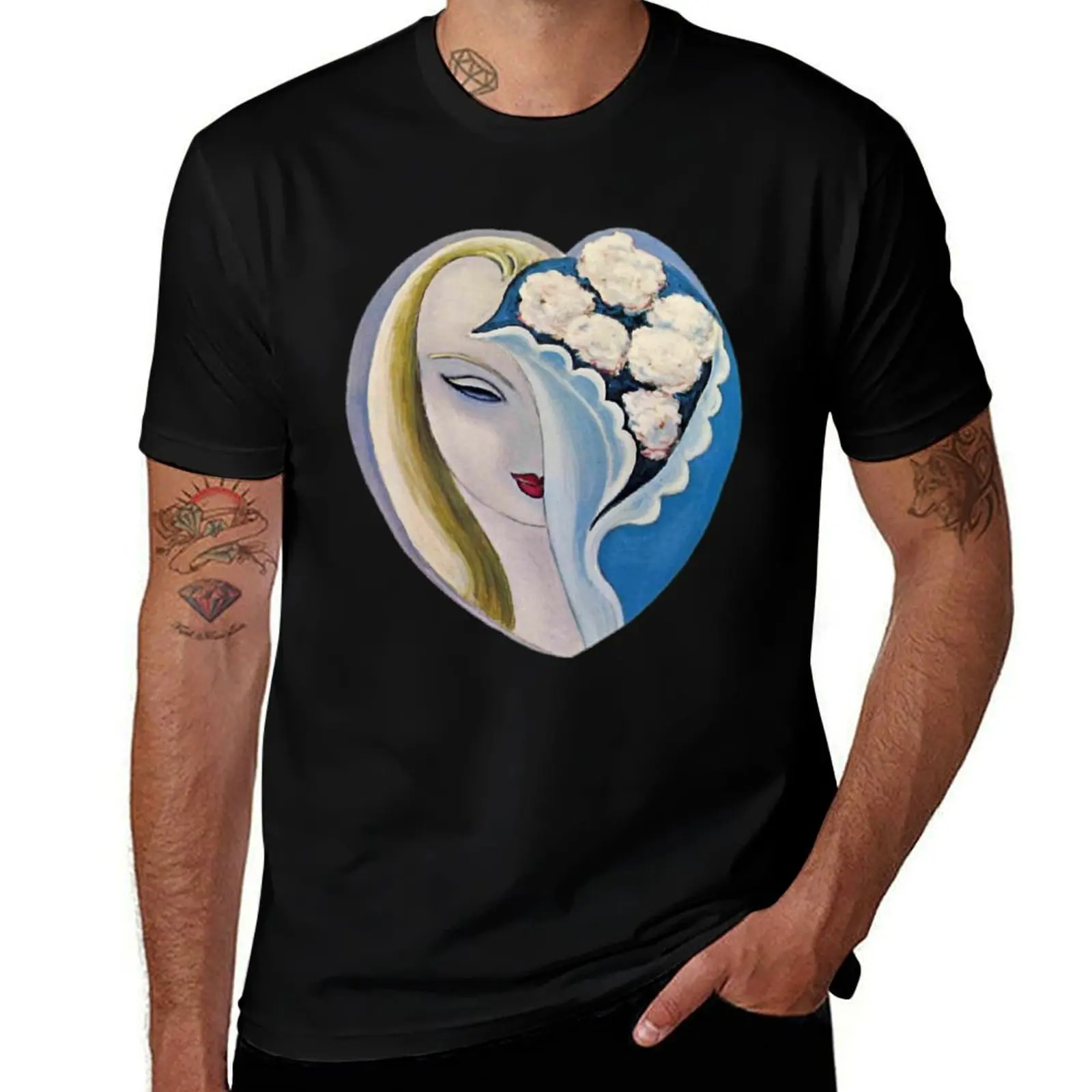 Layla - Derek and the Dominos T-Shirt Casual Streetwear Short Sleeve Tee T-Shirt