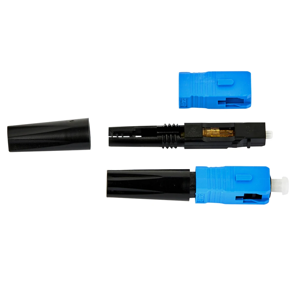 

FTTH SC UPC Fiber Optic Connector FTTH Fiber Optic Fast Connector tool kit UPC Fiber Connectors for Testing