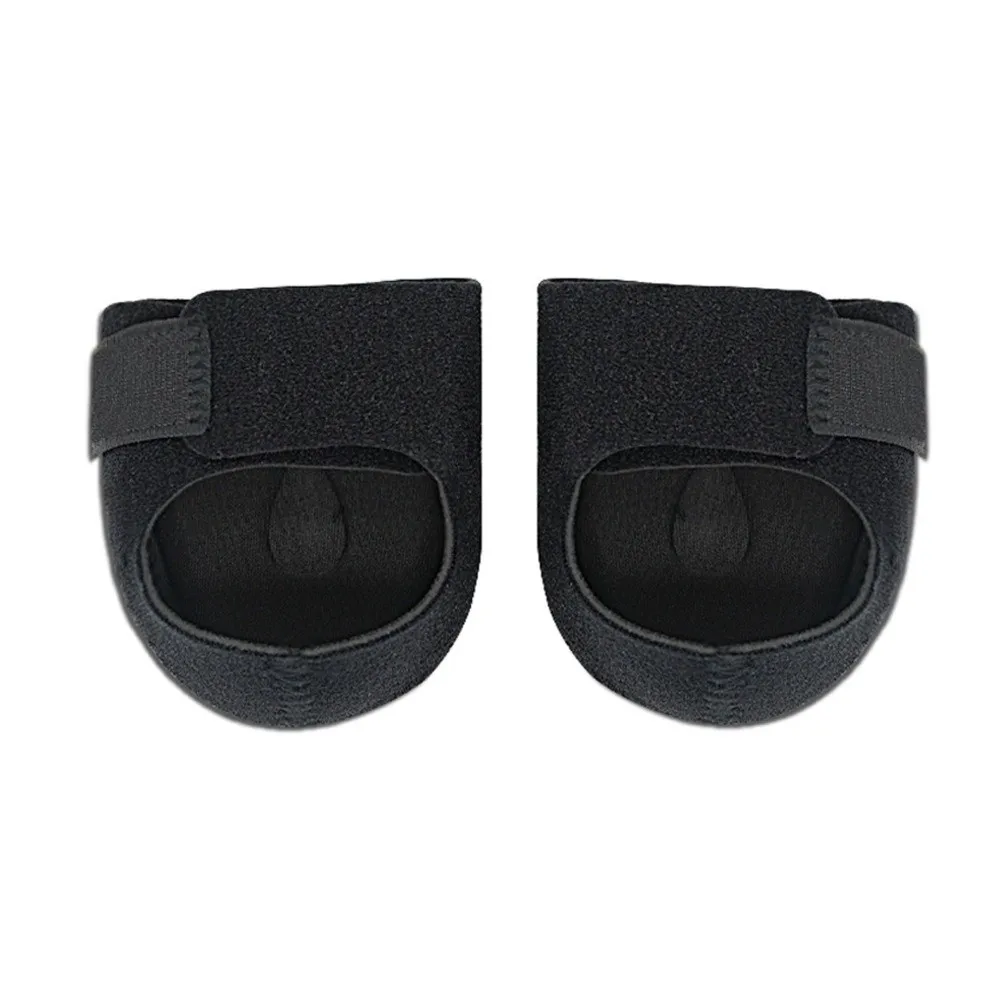 U-Shaped Silicone Gel Plantar Fasciitis Insoles Adjustable Shock Absorption Heel Spur Support Prevent Slipping Heel Cups