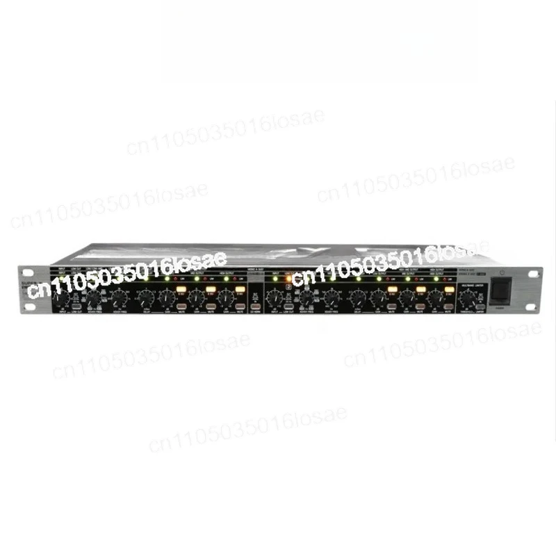 CX3400 Professional Subwoofer Crossover High Precision Cross Over Limiter Pro 2/3/4-way Frequency Divider