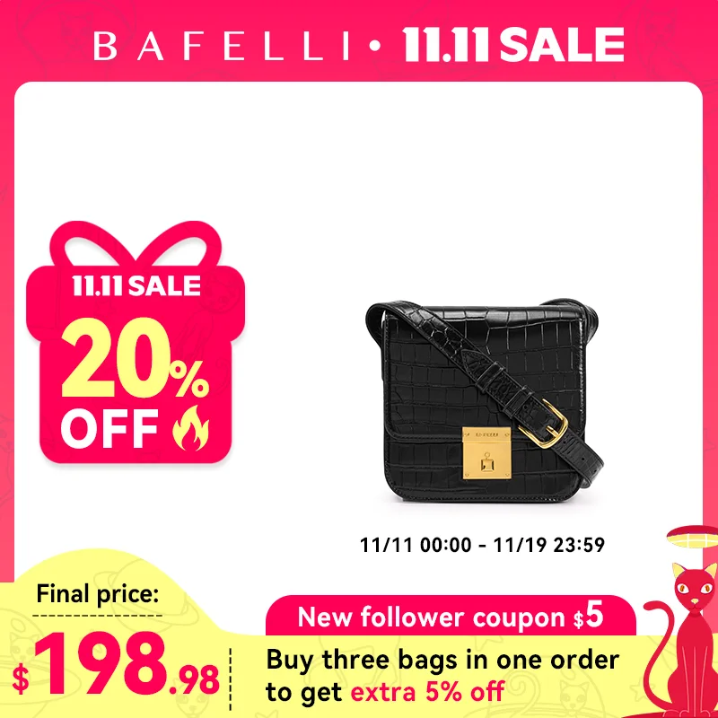 

BAFELLI ЖЕНСКИЕ СУМКИ FASHION 2025 КОЖАНЫЙ МИНИ-сумка-боксер КРЕСТВИЯ ОРИГИНАЛЬНЫЙ ДИЗАЙНЕР РОСКОШНЫЙ ПЛЕЧЕ SADDLE MESSENGER ЖЕНСКИЙ