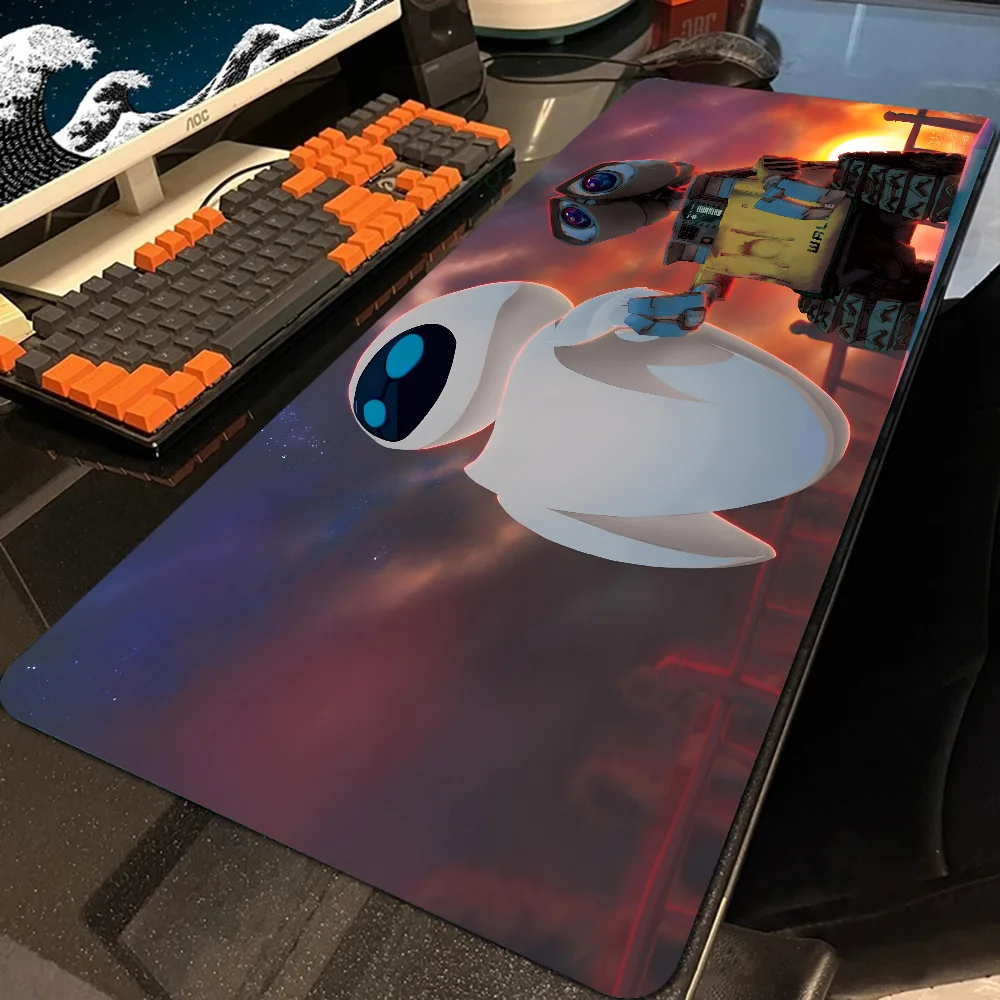 W-Wall-E Mousepad Large Computer Gaming Accessories MousePads Desk Mats Anti-slip Laptop Soft Mouse Pad