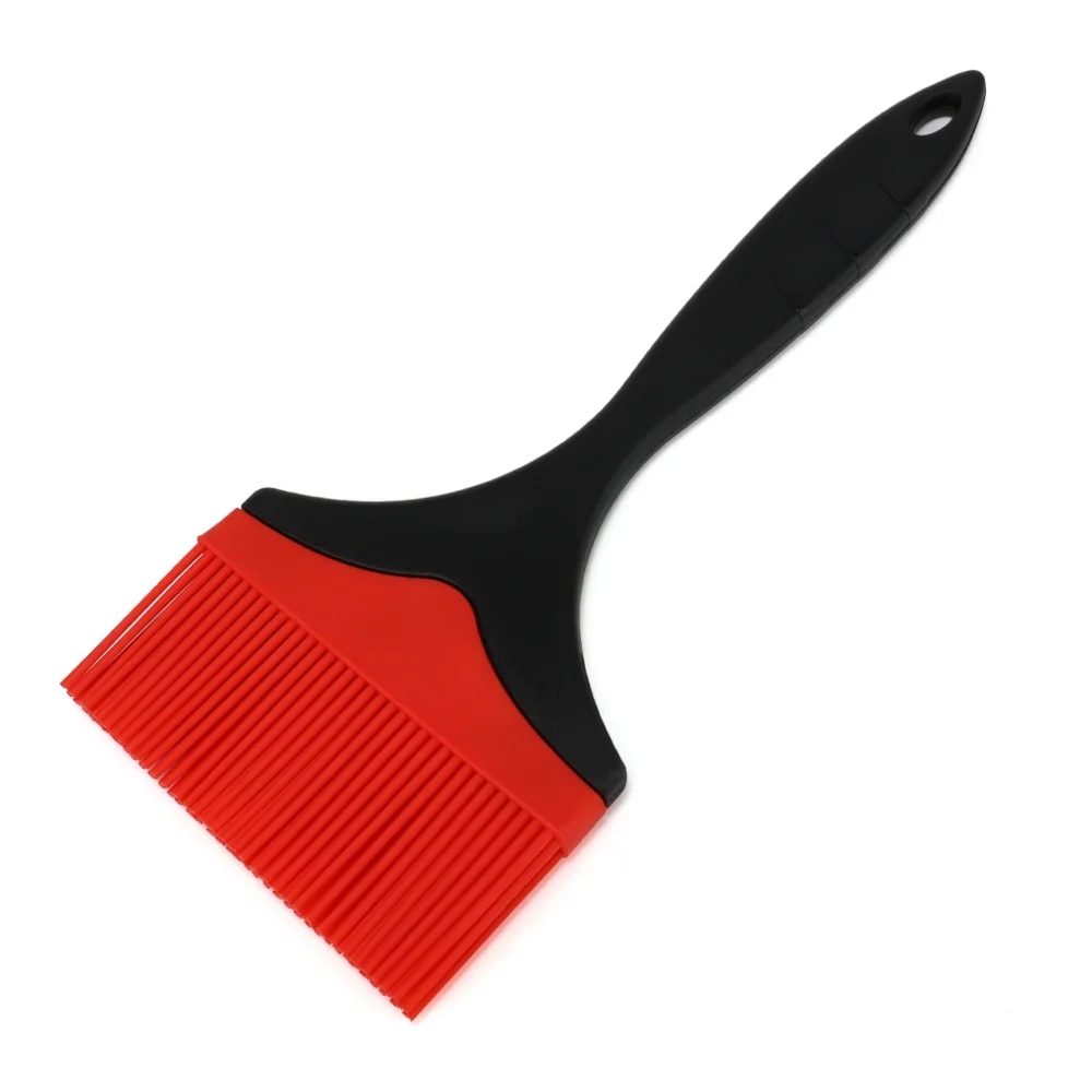 

Silicone Barbeque Brush Cooking BBQ Heat Resistant Wide Oil Brushes Kitchen Supplies Bar Cake BBQ Baking Tools Utensil Supplies