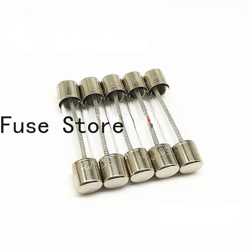 5PCS 0313007. MXP 6 * 32 Delay Glass Fuse Tube 313 T 7A. 7A/250VP