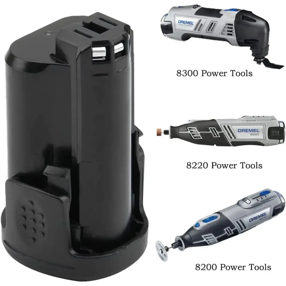 

Replacement Battery for DREMEL 8200 8220 8300 DREMEL B812-01 B812-02