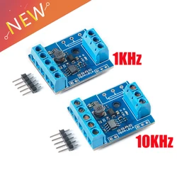 La tensione del modulo da tensione a PWM 0-5V viene convertita in uscita del segnale PWM 0%-100% 1KHz 10KHz