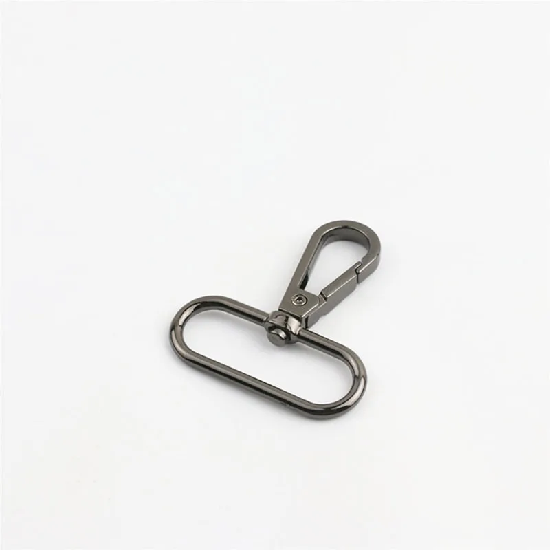 10Pcs 1.26/1.5inch Bag Strap Hook Buckle 32/38mm Oval Swivel Lobster Clasp Hanger Snap Hooks Key Chain Trigger Buckles Accessory