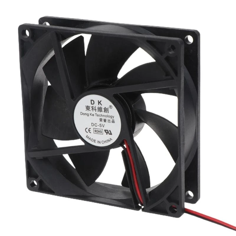 

90mm 9cm CPU Chassis Cooling Fan XH2.54 2Pin Dual Ball Bearing Server Cooler