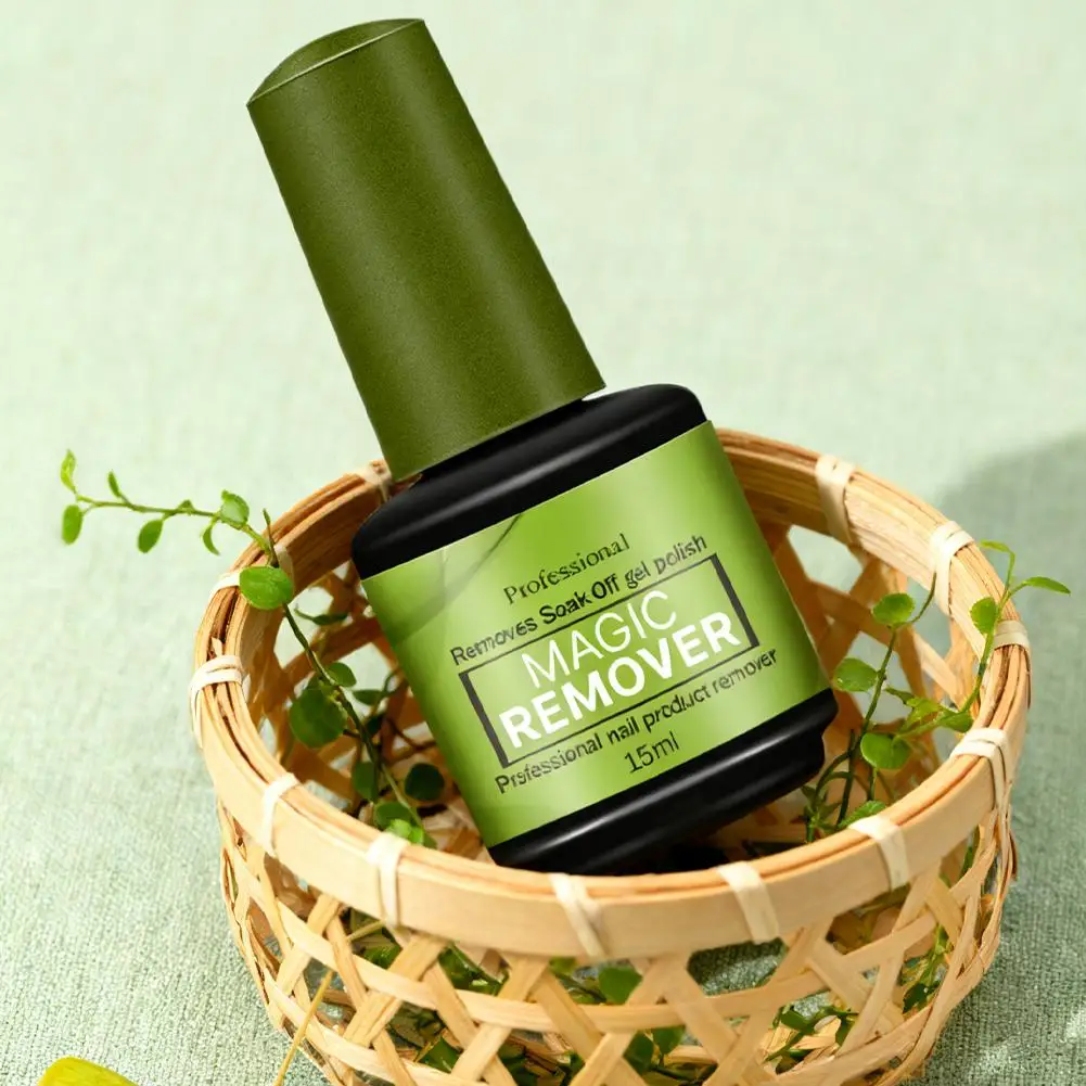 15 مللي ماجيك سريع جيل للأظافر مزيل طلاء الأظافر نظيفة الأشعة فوق البنفسجية نقع شبه إزالة مسمار أدوات الرسم وكيل دائم قبالة الورنيش مانيكير Clea E7Z3