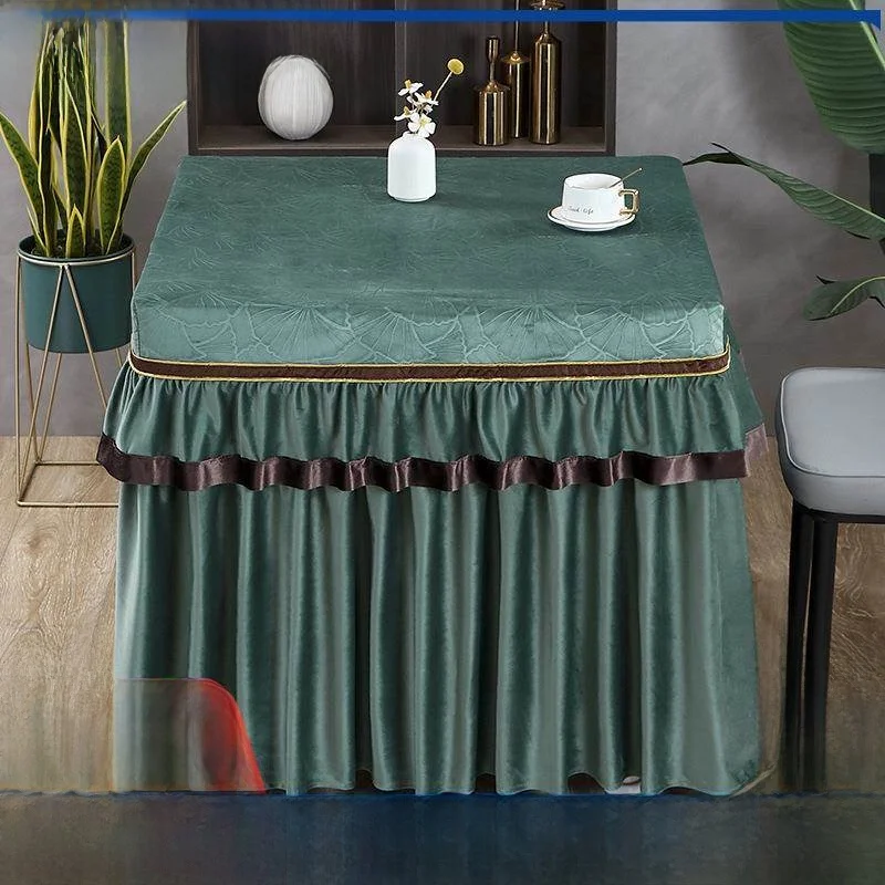 

Home Stove Cover Mat Tablecloth Fabric Art Tea Table Set Protective Dustproof Cover for Home Use Summer Normal Size