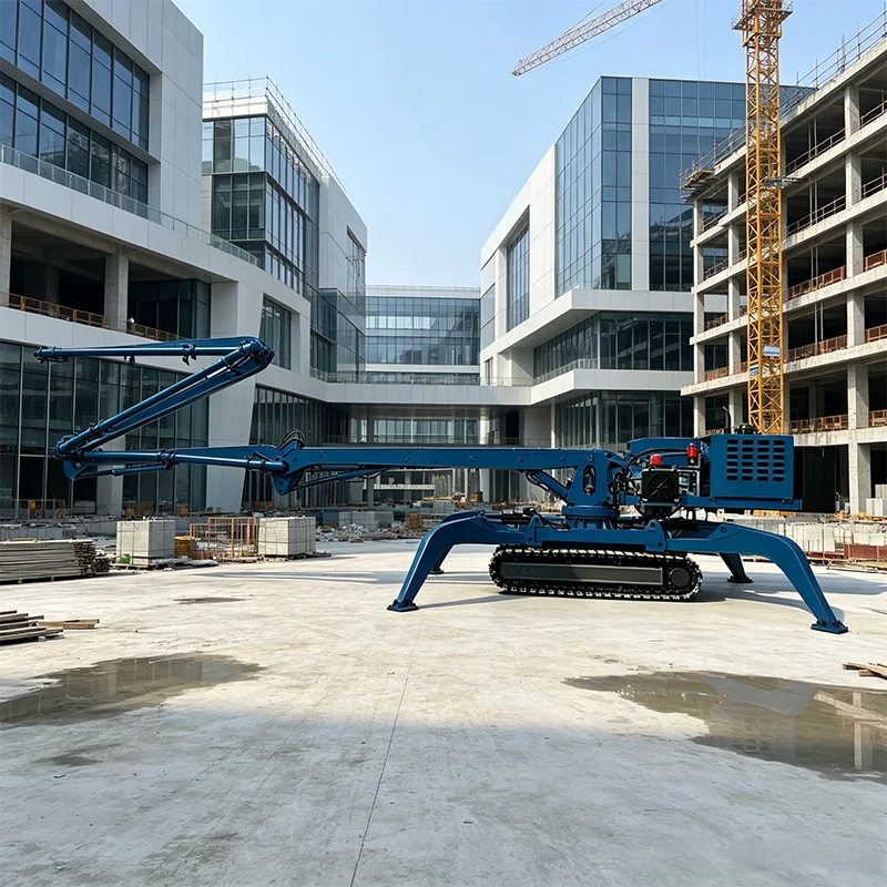 All-Weather Concrete Placing Boom, Distributor, Spreader for Harsh Conditions, Rugged Build, Durable