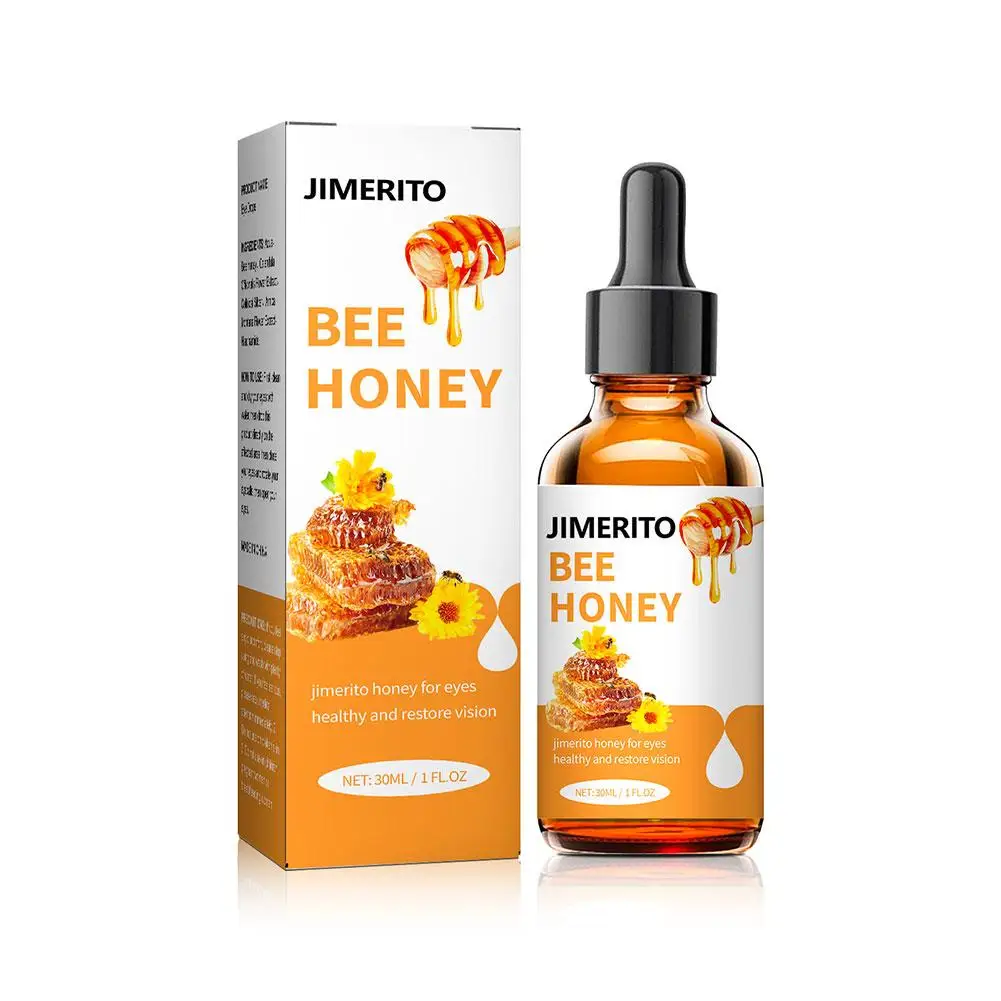 3x 30ml Honey Eye Drops Relieves Eyes Discomfort Blurred Eyes Sore Eye Care Itchy Relax Dry Swelling Massage Clean