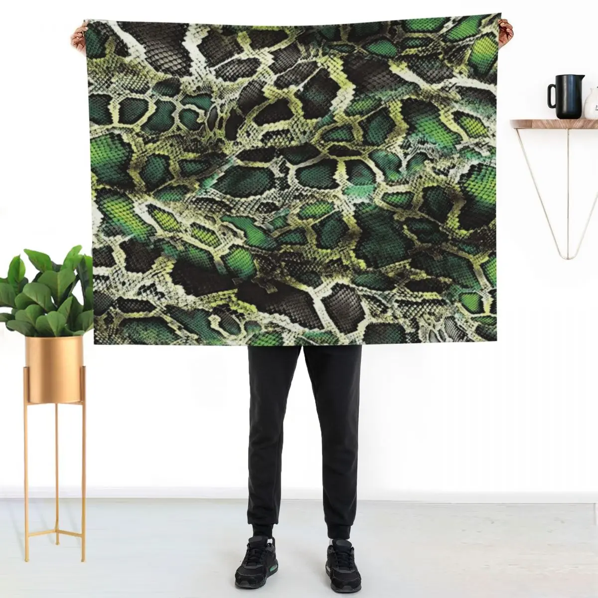 Snakeskin Throw Blanket Quilt Comforter Luxury Brand Custom blankets ands Nap Blankets