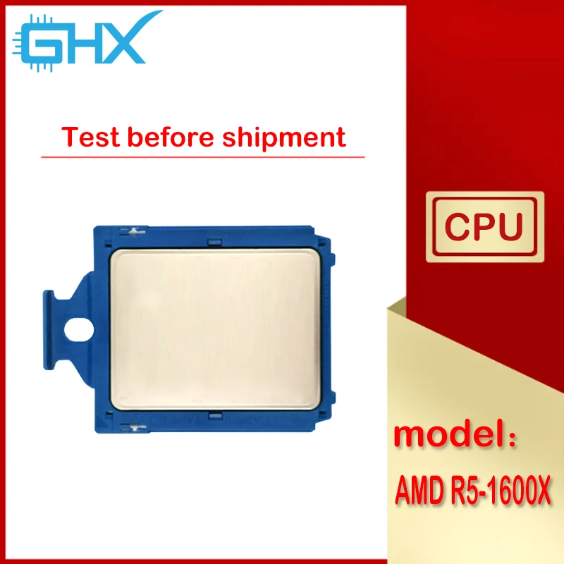 AMD Ryzen 5 1600X R5 1600X 3.6 GHz Six-Core Twelve-Thread CPU Processor 95W L3=16M YD160XBCM6IAE Socket AM4