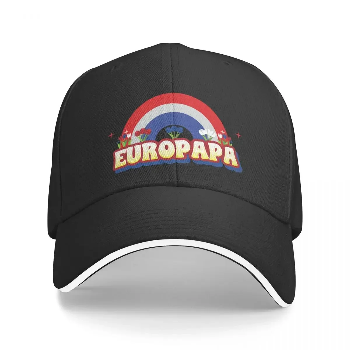 Europapa - Joost Klein - The Netherlands - Eurovision 2024 Tulips Baseball Cap cute Sun Cap Ball Cap Men's Luxury Women's