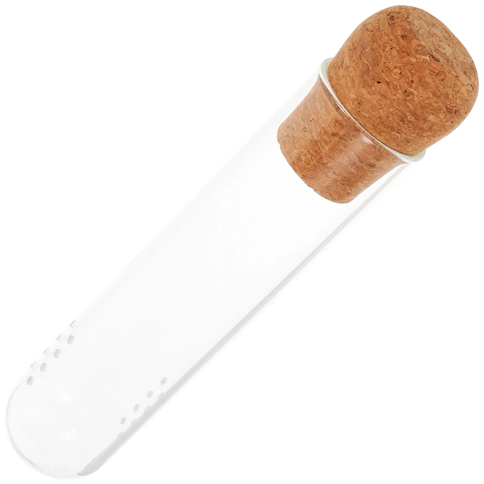 

Glass Test Tube Tea Infuser Loose Leaf Strainer Reusable Portable Small Size Tea Steeper Accessories Infuser with Lid