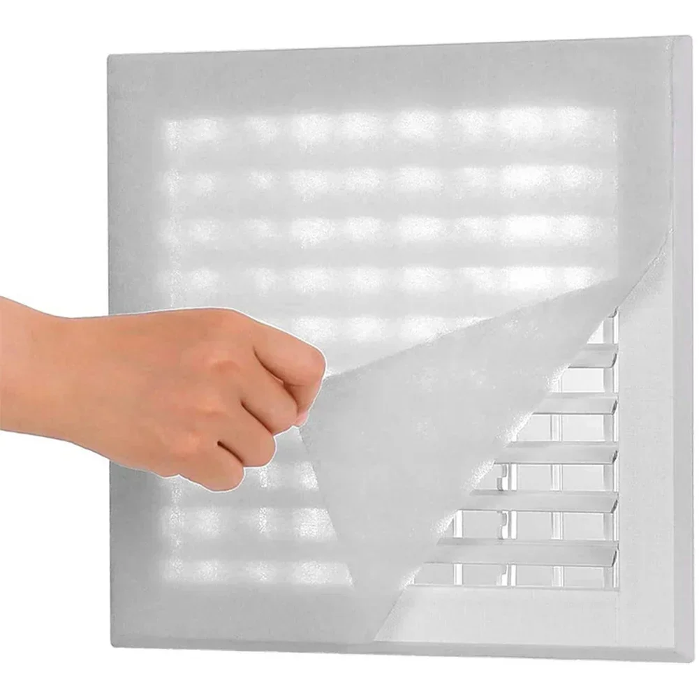 Ventilation Filter Kit For Heating Air Intake And Air Conditioning Grille Filter Parts Cuttable Air Vent Dust Filter Tool