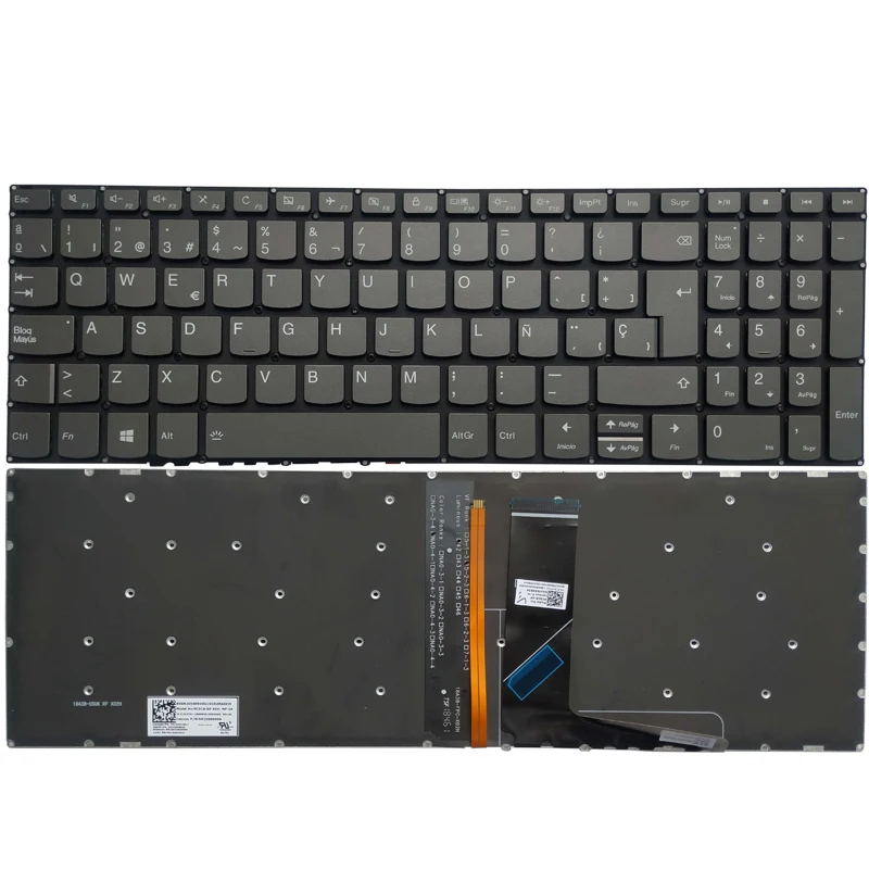 

Клавиатура для ноутбука Lenovo IdeaPad 330S-15 330S-15ARR 330S-15AST 330S-15IKB 330S-15ISK 7000-15, русская/английская/испанская/французская