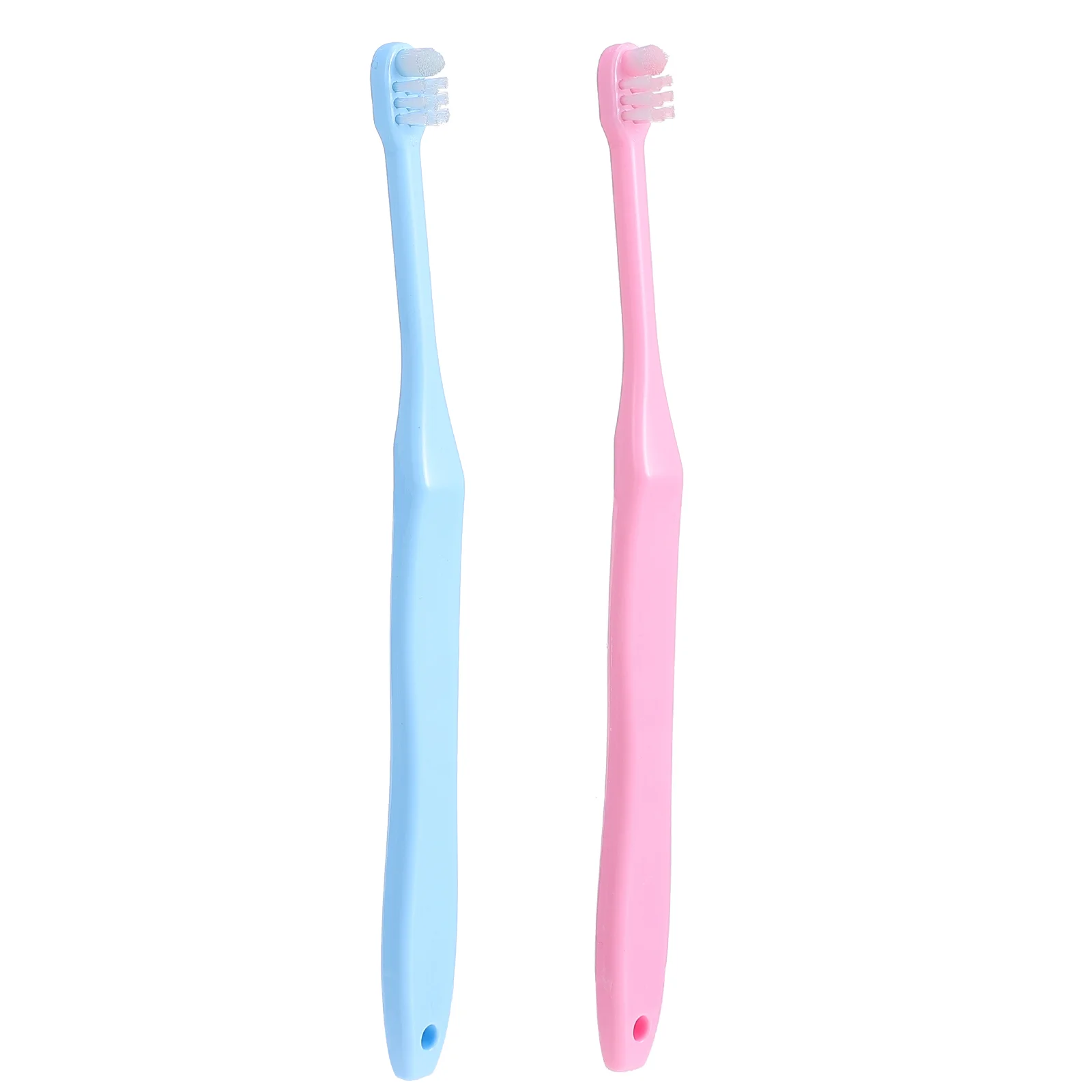 

2 Pcs Toothbrush Toothbrushes Teeth Care Tool Compact Interdental Clean Orthodontics Plastic Interspace Single