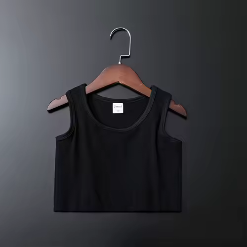 Bandage Chest Binder Tomboy Vest Top Breathable Elastic Chest Breast Binder - Image 8
